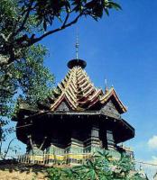 Le pavillon octogonal, Xishuangbanna