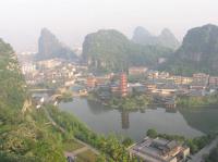 Colline des Couleurs Accumulées,Guilin