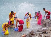 Festival d’éclaboussures d'eau