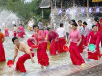 Festival d’éclaboussures d'eau,Xishuangbanna