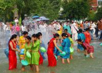 Festival d’éclaboussures d'eau,Xishuangbanna