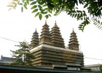 Le temple des cinq pagodes, Hohhot