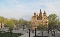 Le temple des cinq pagodes, Hohhot